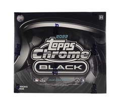 2022 Topps Chrome BLACK MLB Baseball Hobby Box